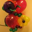 Geo butterfly balloon bouquet delivery