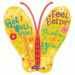 Get Well Butterfly Messages Balloon
