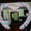 Balloon Heart Shaped Arch