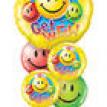Smiley Face Get Well Bouquet